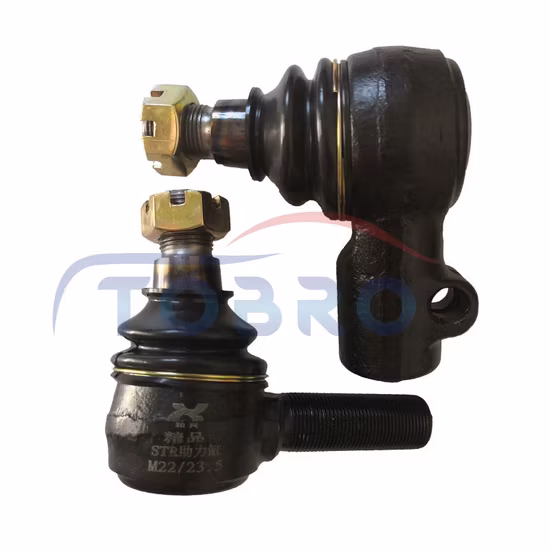 Tobro Suspensión Auto Parts Cnhtc Sinotruk Dirección Actualion Cilindro Rótulas Aolong Eje delantero Dirección Cilindro de potencia Extremos de barra de acoplamiento